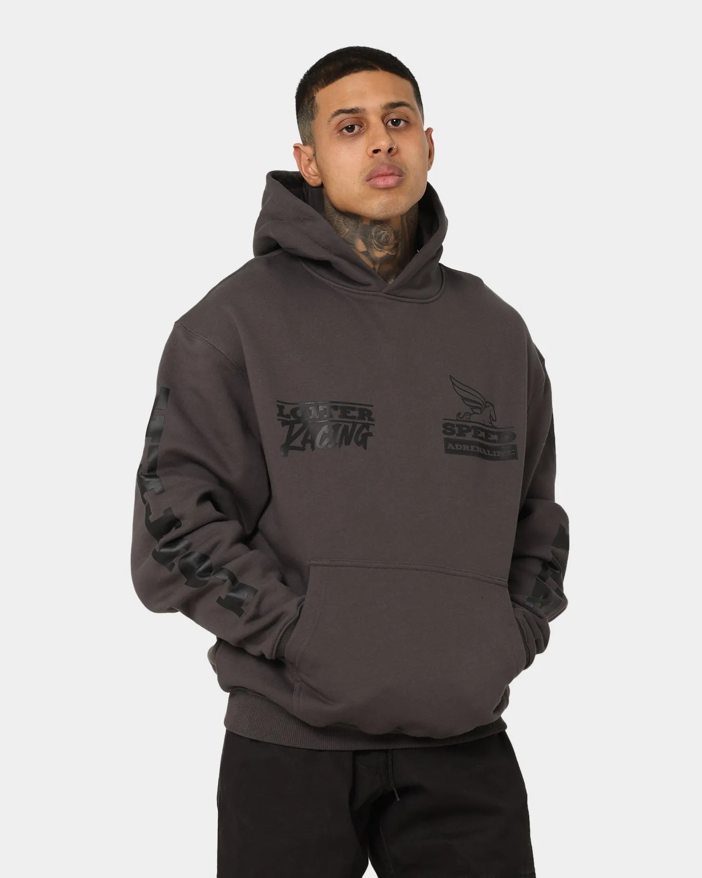 Loiter Team Premium Hoodie Charcoal