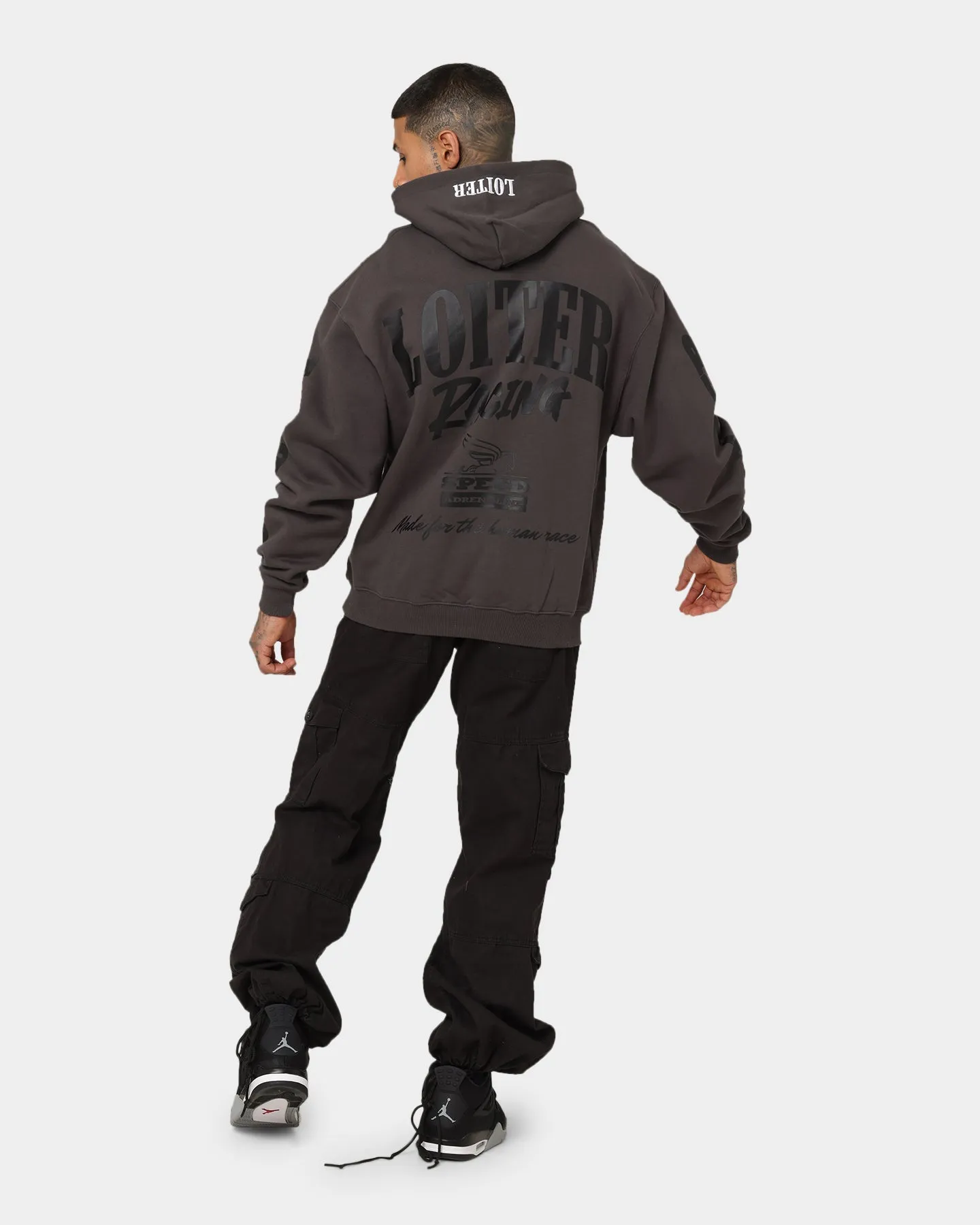 Loiter Team Premium Hoodie Charcoal