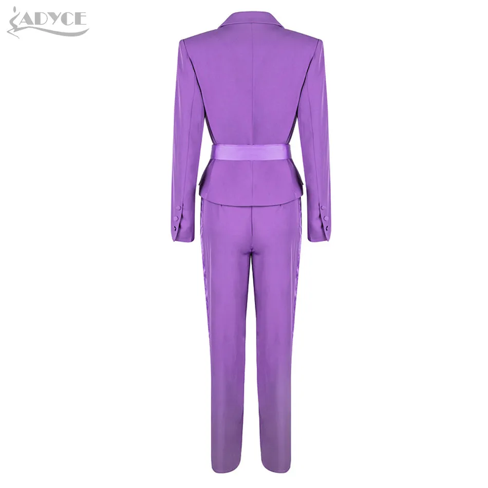 Long Sleeve Jacket&Pants Women Set