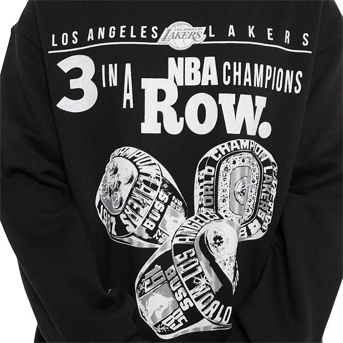 Los Angeles Lakers Vintage Rings NBA Crewneck