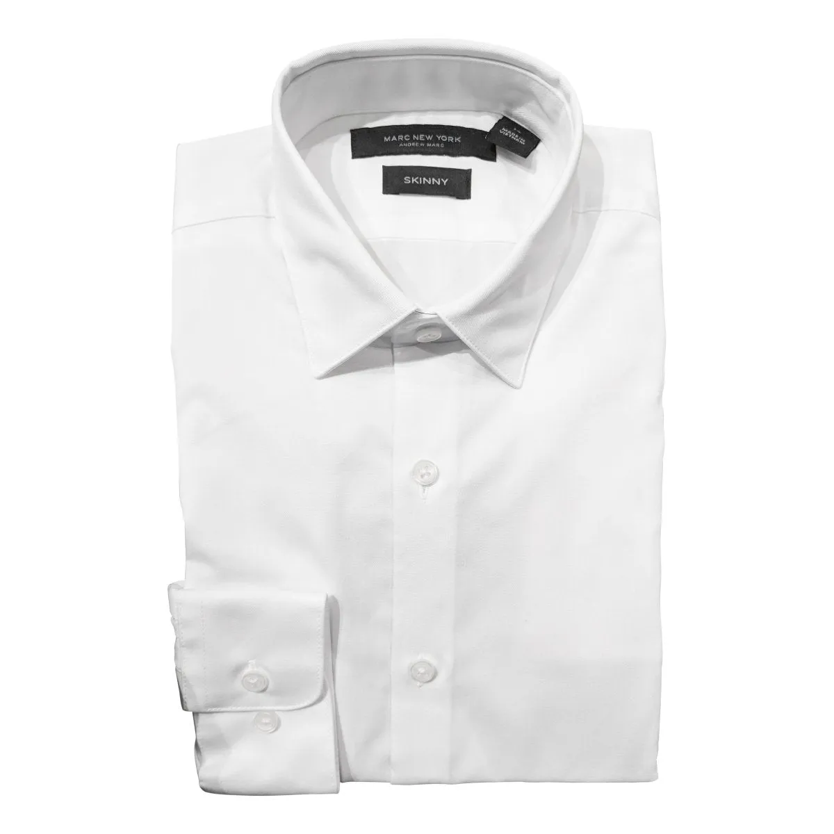 Marc New York Boys Skinny White Dress Shirt