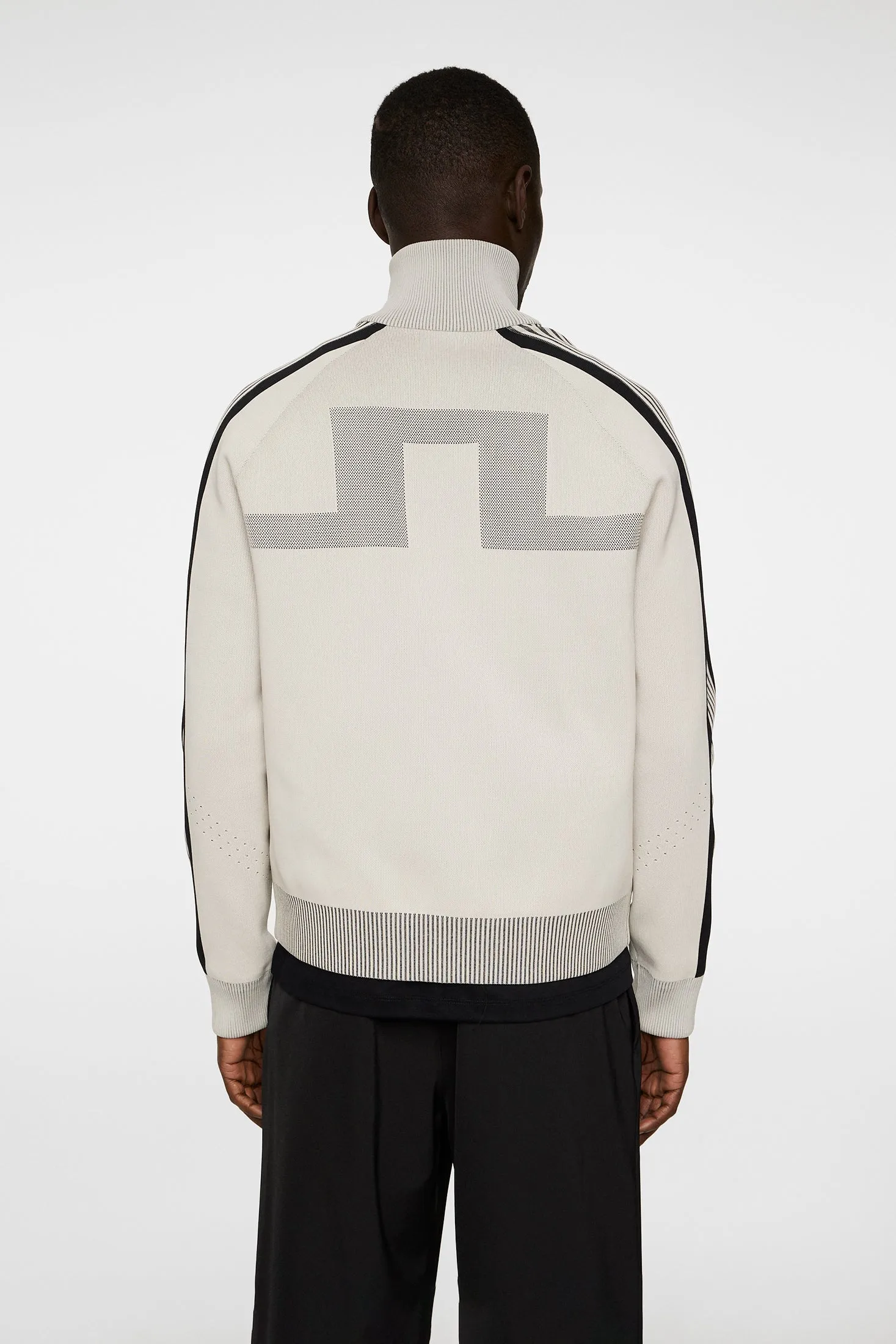 Max Tech Knit Track Jacket / Moonbeam