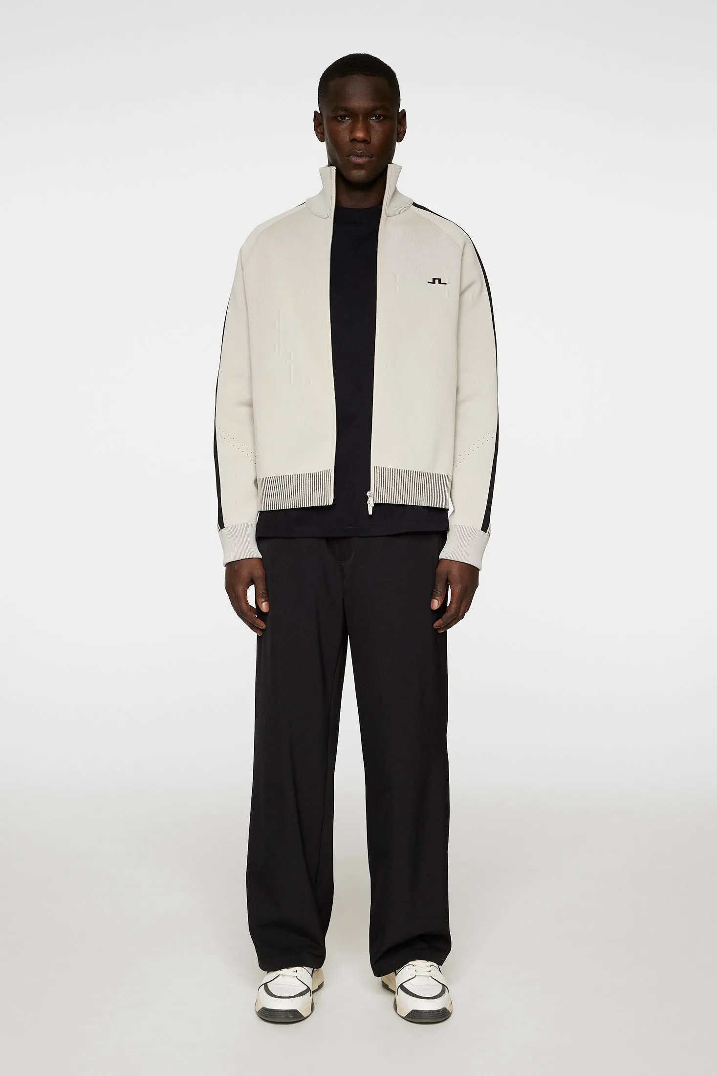 Max Tech Knit Track Jacket / Moonbeam