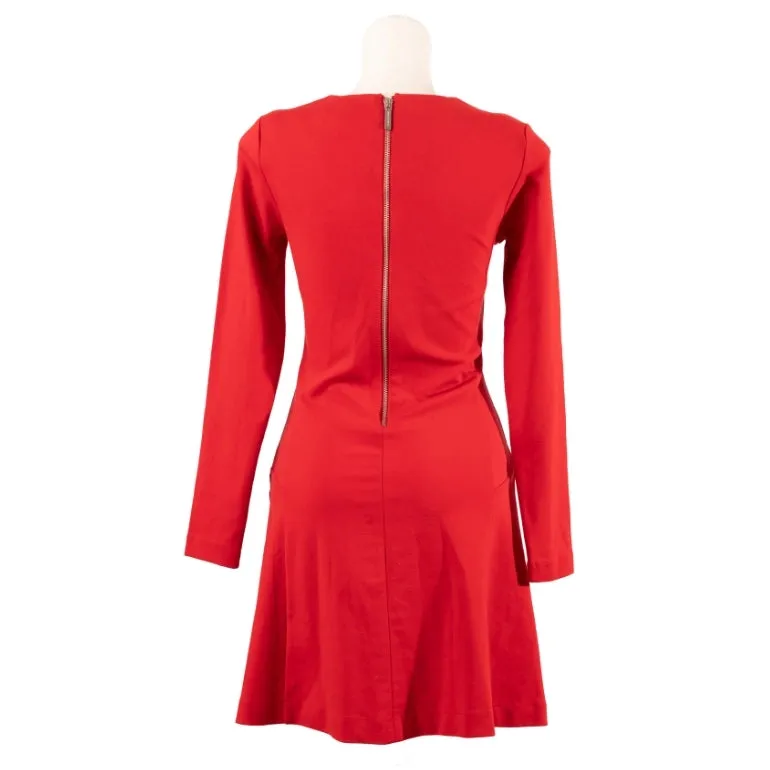 Michael Kors A-line Zip Ponte Dress