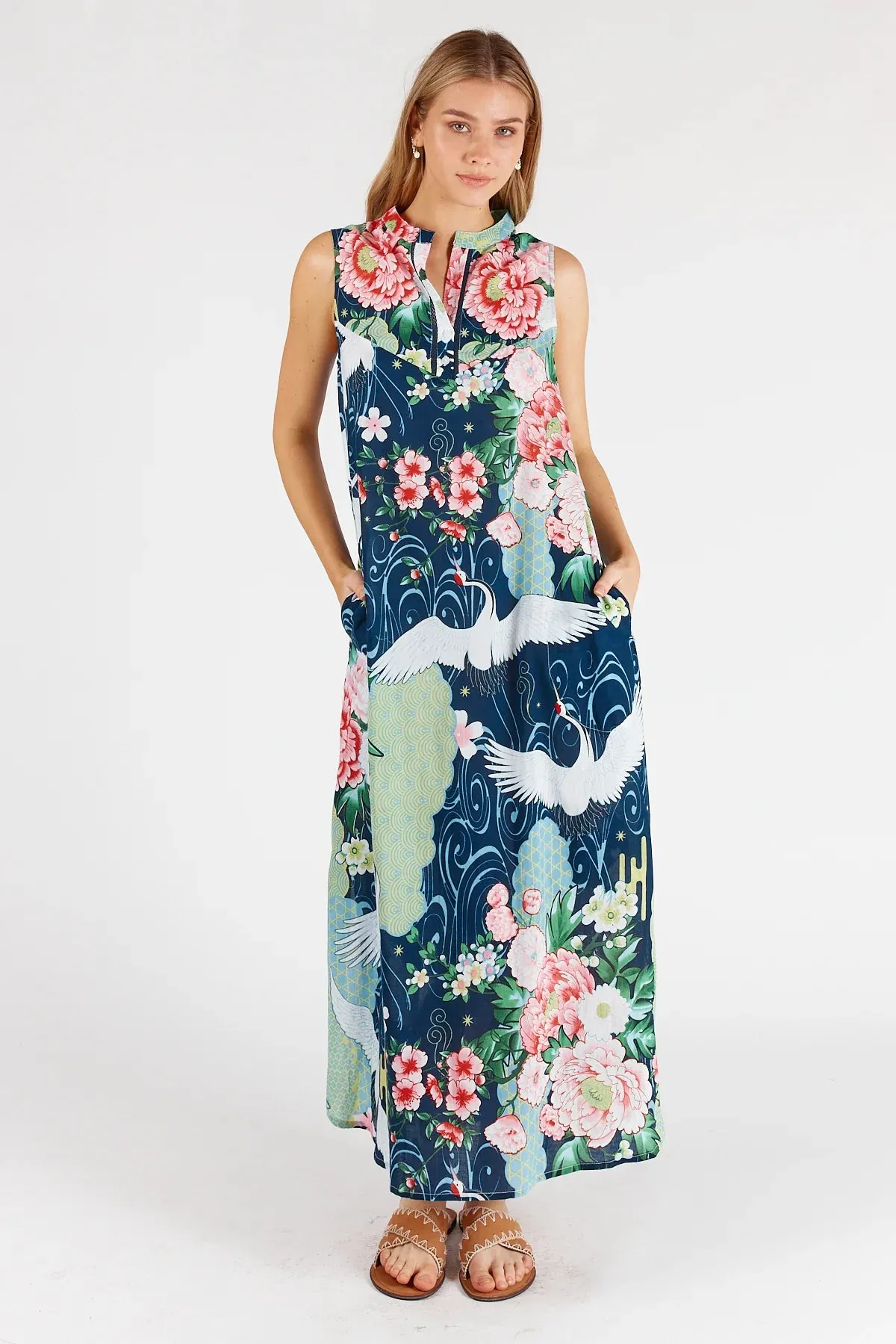 Mitzuki Maxi Dress Navy