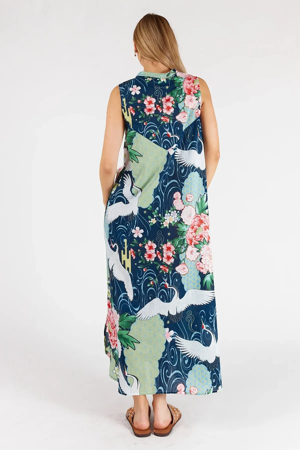 Mitzuki Maxi Dress Navy