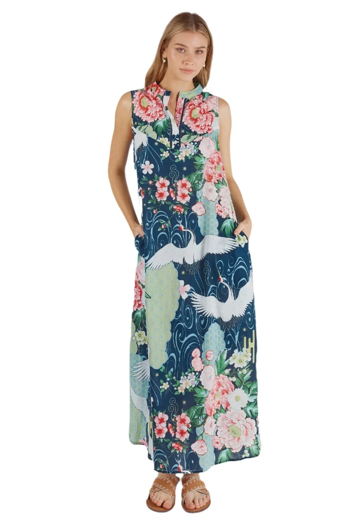 Mitzuki Maxi Dress Navy