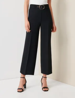 Nadine Petite Belted Culotte Pants