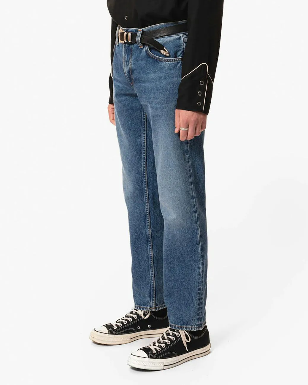 Nudie Gritty Jackson Regular Fit Mens Jeans - Day Dreamer