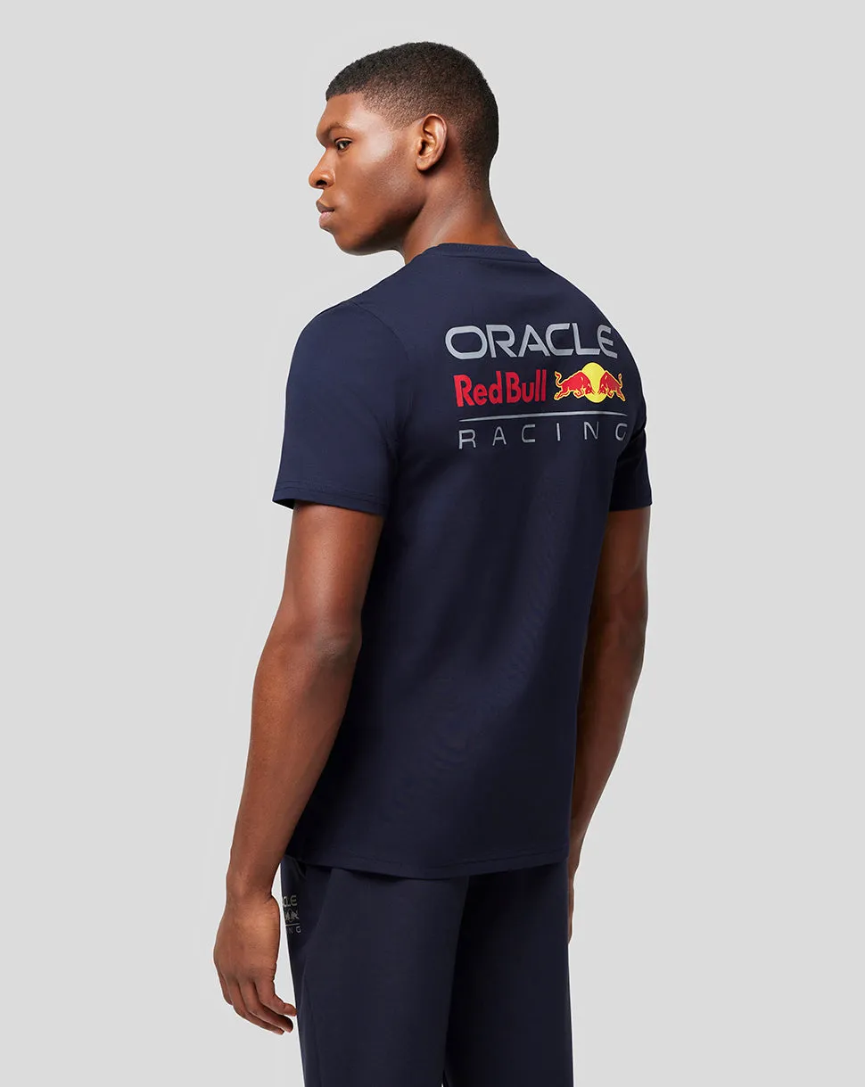 ORACLE RED BULL RACING UNISEX CORE T-SHIRT FULL COLOUR LOGO - NIGHT SKY