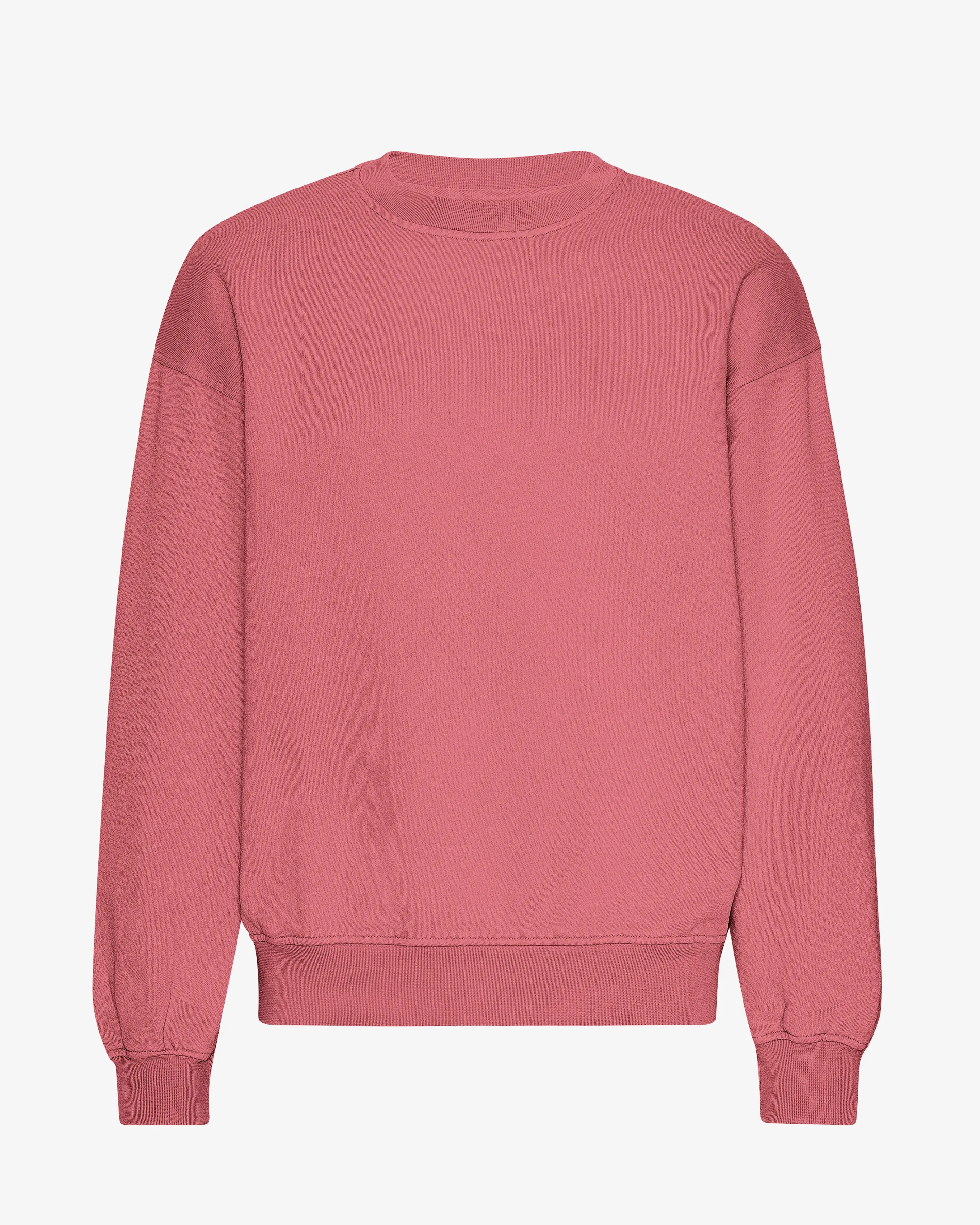 Organic Oversized Crew - Raspberry Pink