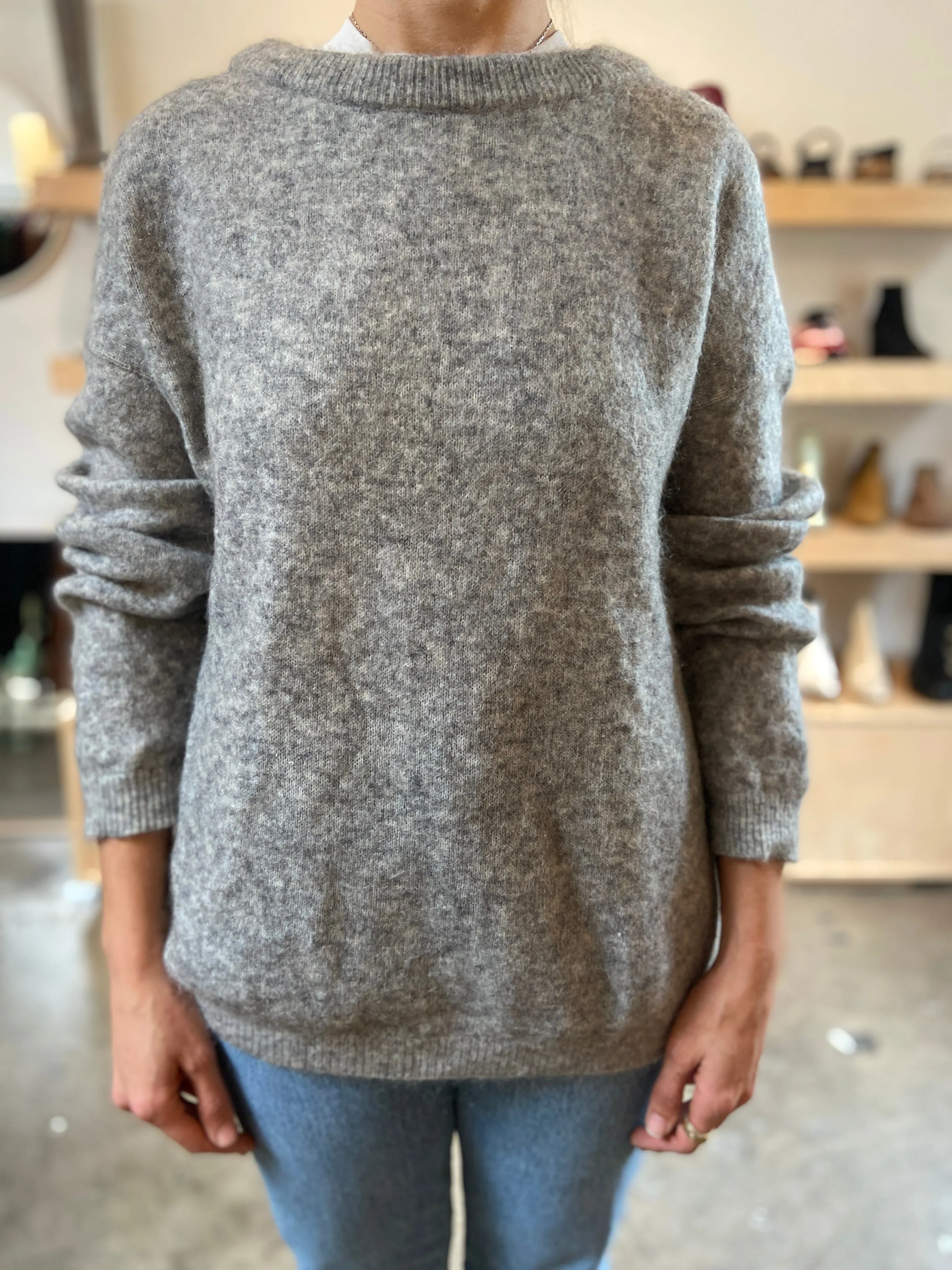 OVERSIZED MOHAIR SWEATER