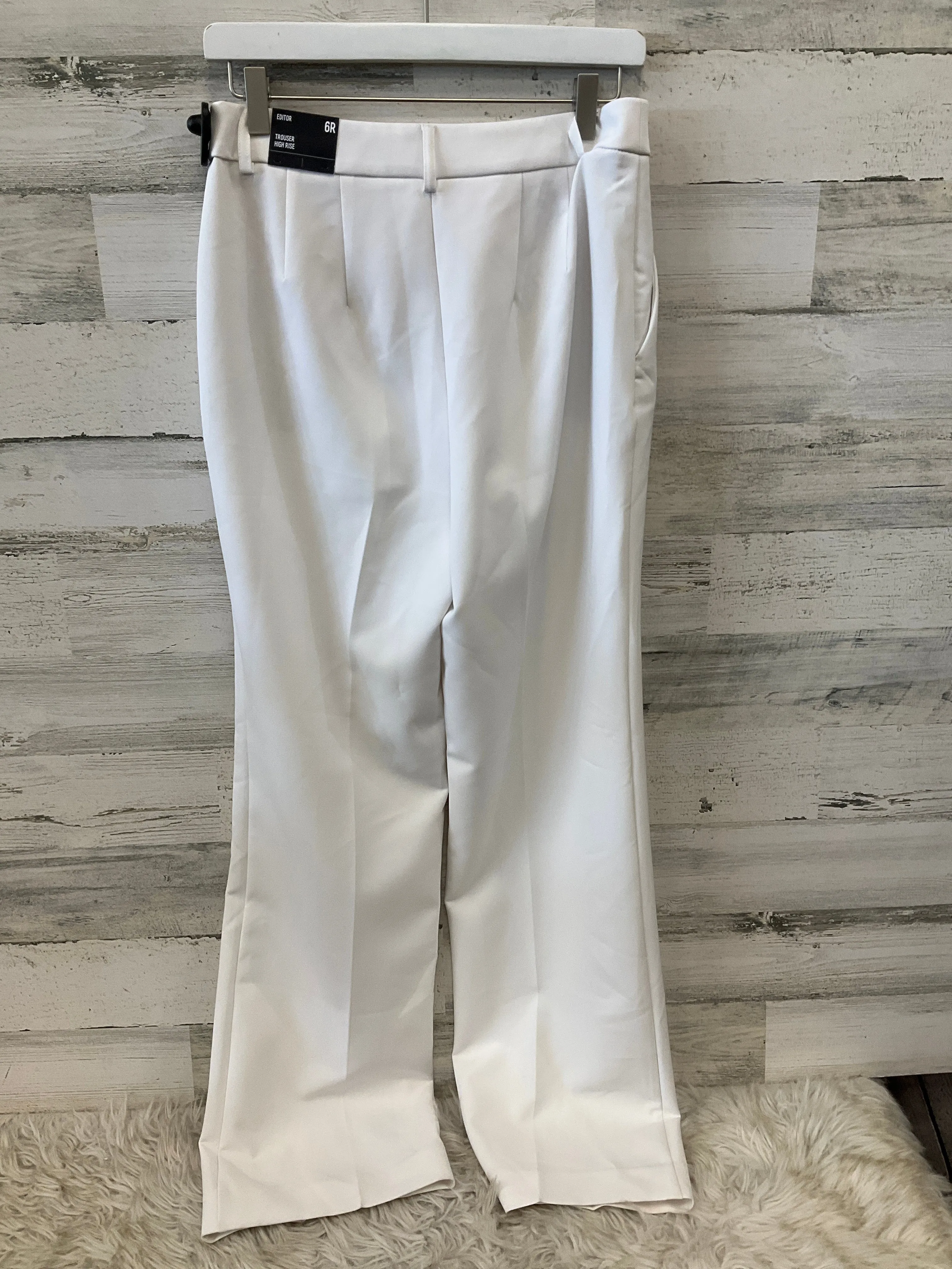 Pants Dress By Express In White, Size: 6