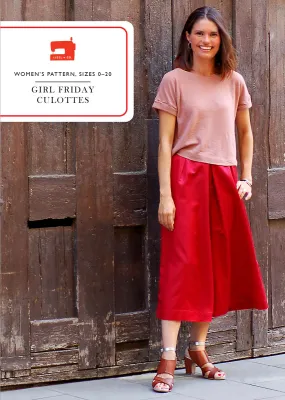 PDF Pattern - Girl Friday Culottes | Liesl   Co