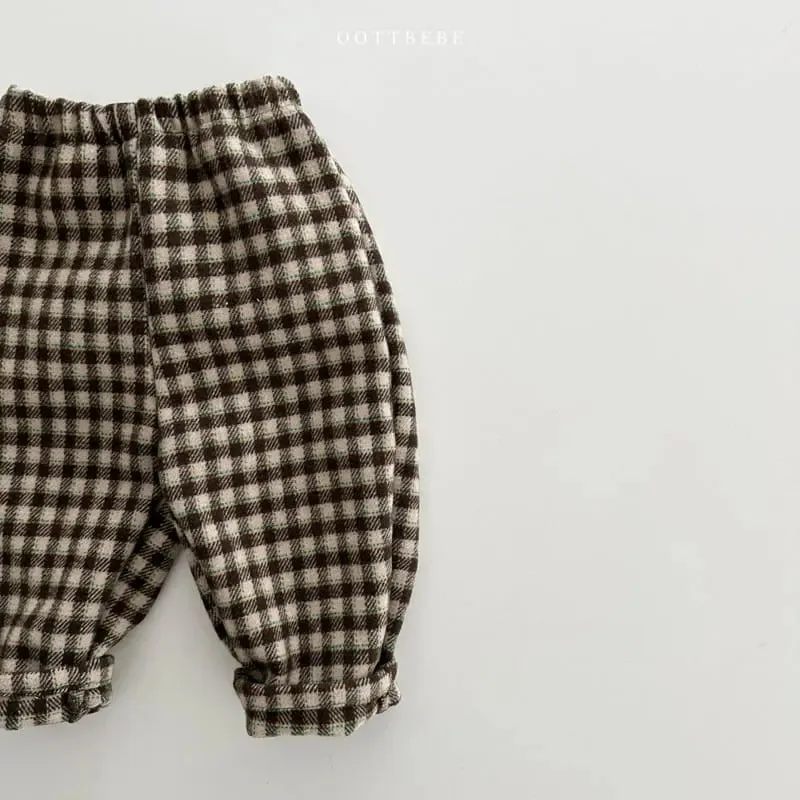 Plaid Choco Pants