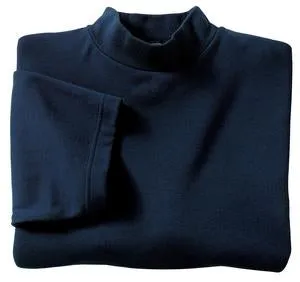 Port Authority - Short Sleeve Interlock Knit Mock Turtleneck.  K465