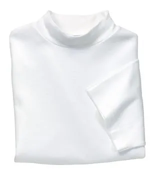 Port Authority - Short Sleeve Interlock Knit Mock Turtleneck.  K465