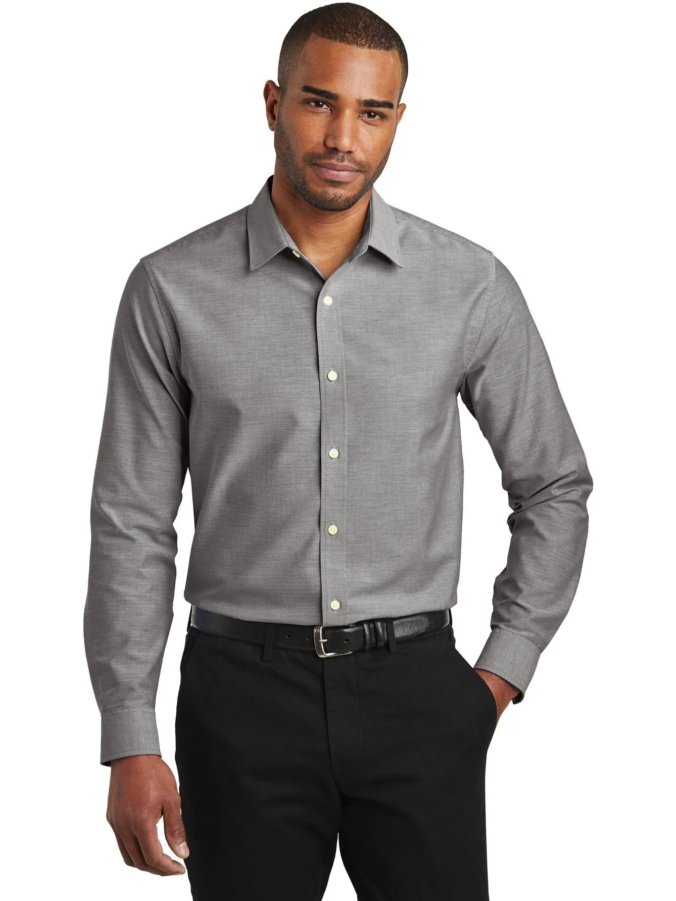 Port Authority Slim Fit SuperPro Oxford Shirt