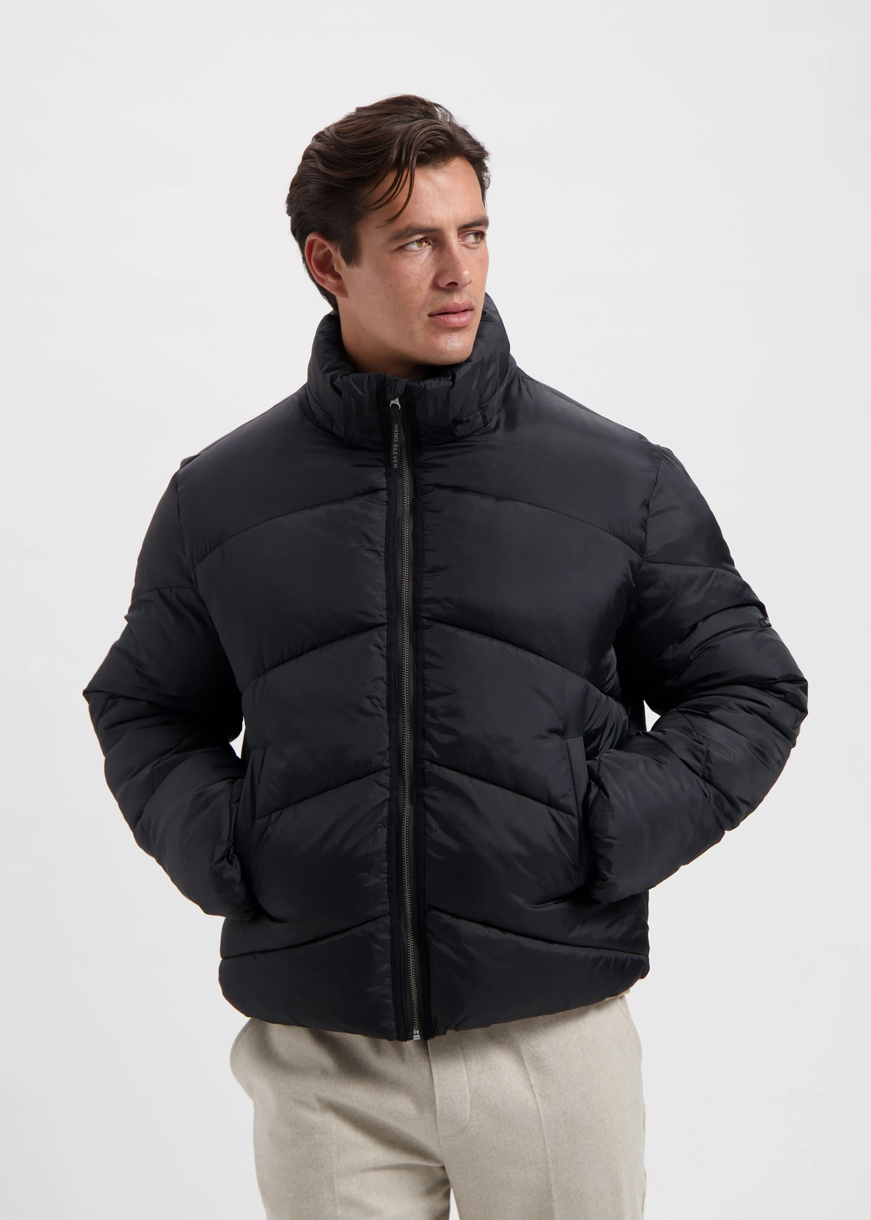 Premium Puffer Jacket - Black