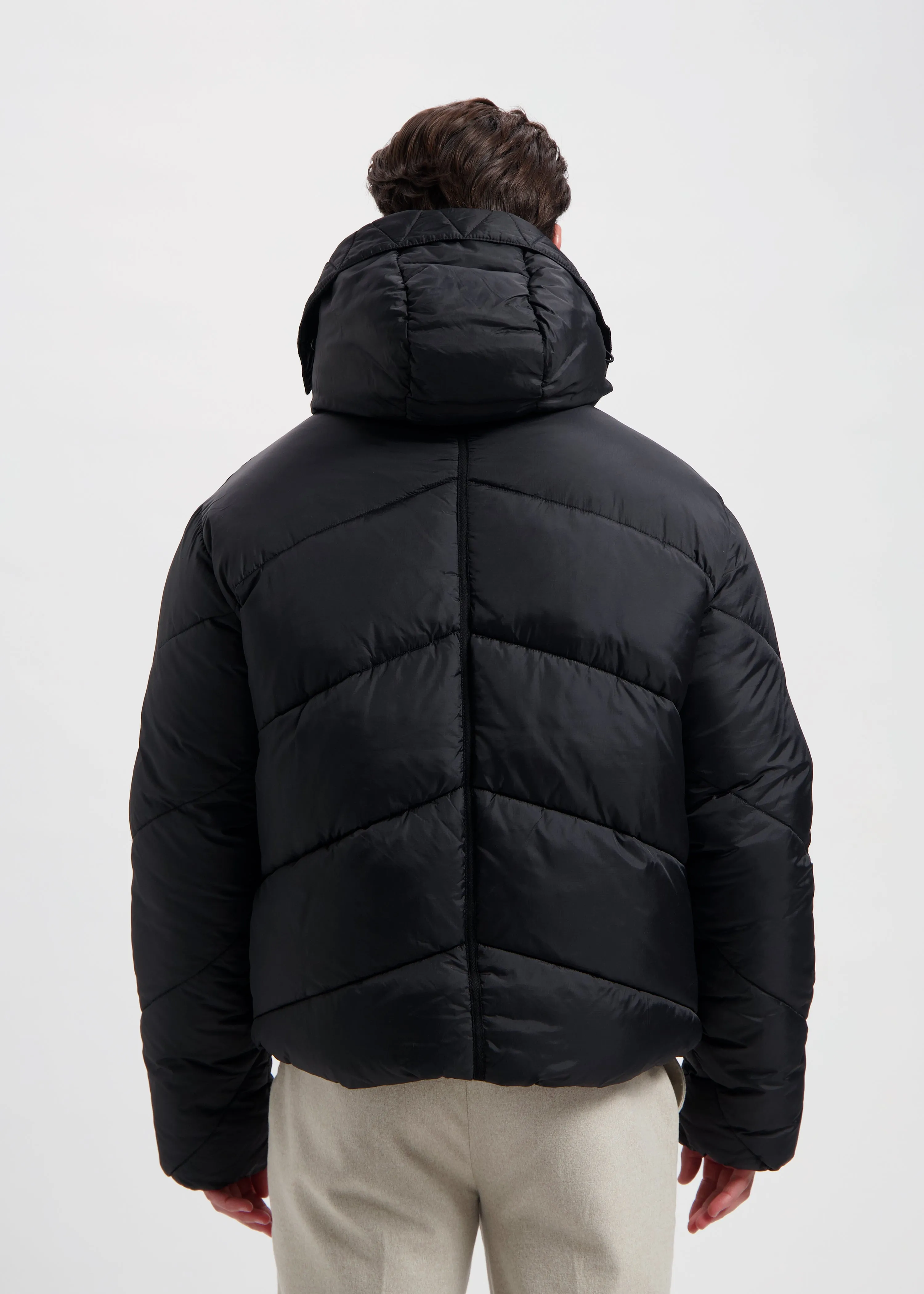 Premium Puffer Jacket - Black