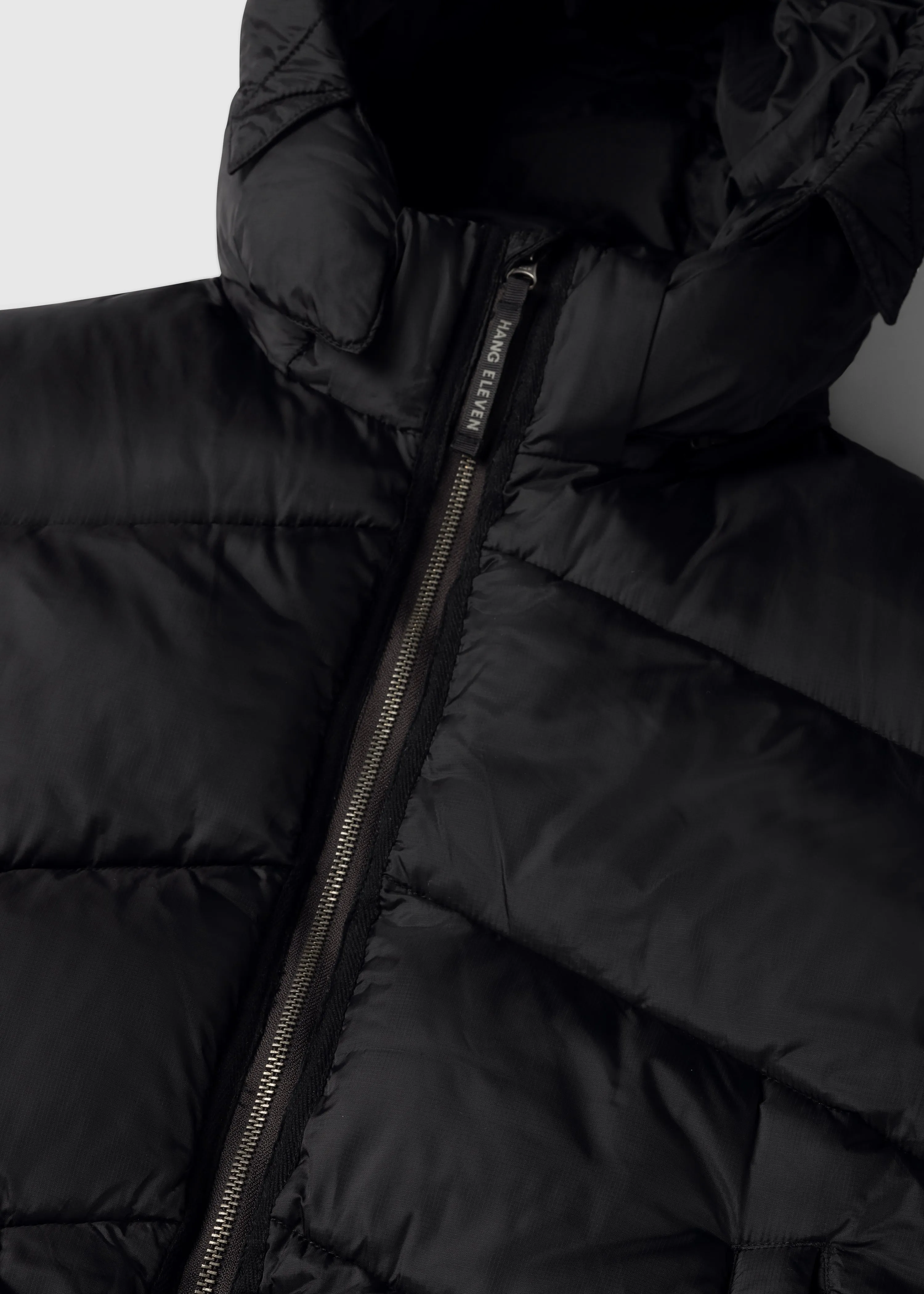 Premium Puffer Jacket - Black