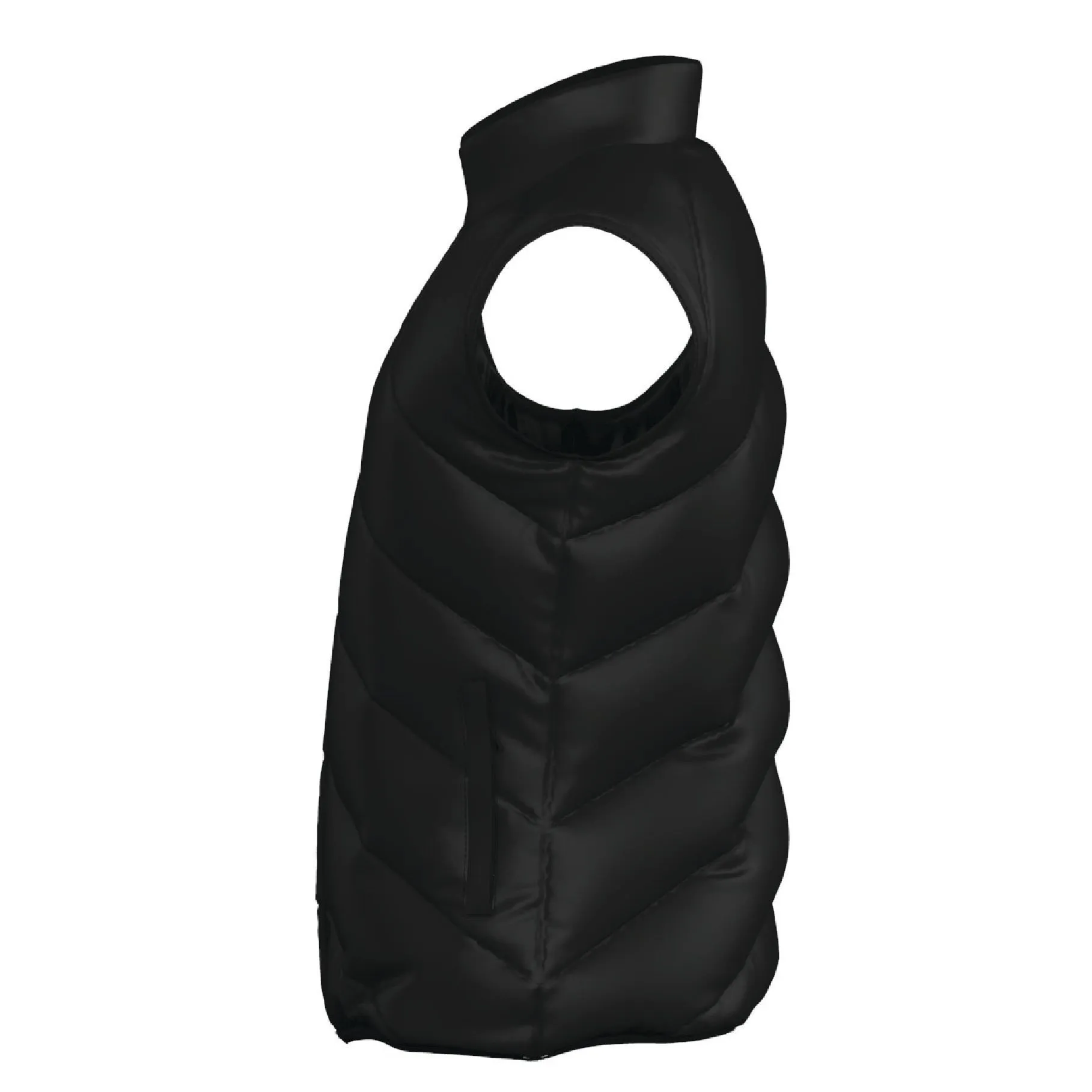 Puffer Vest- Black