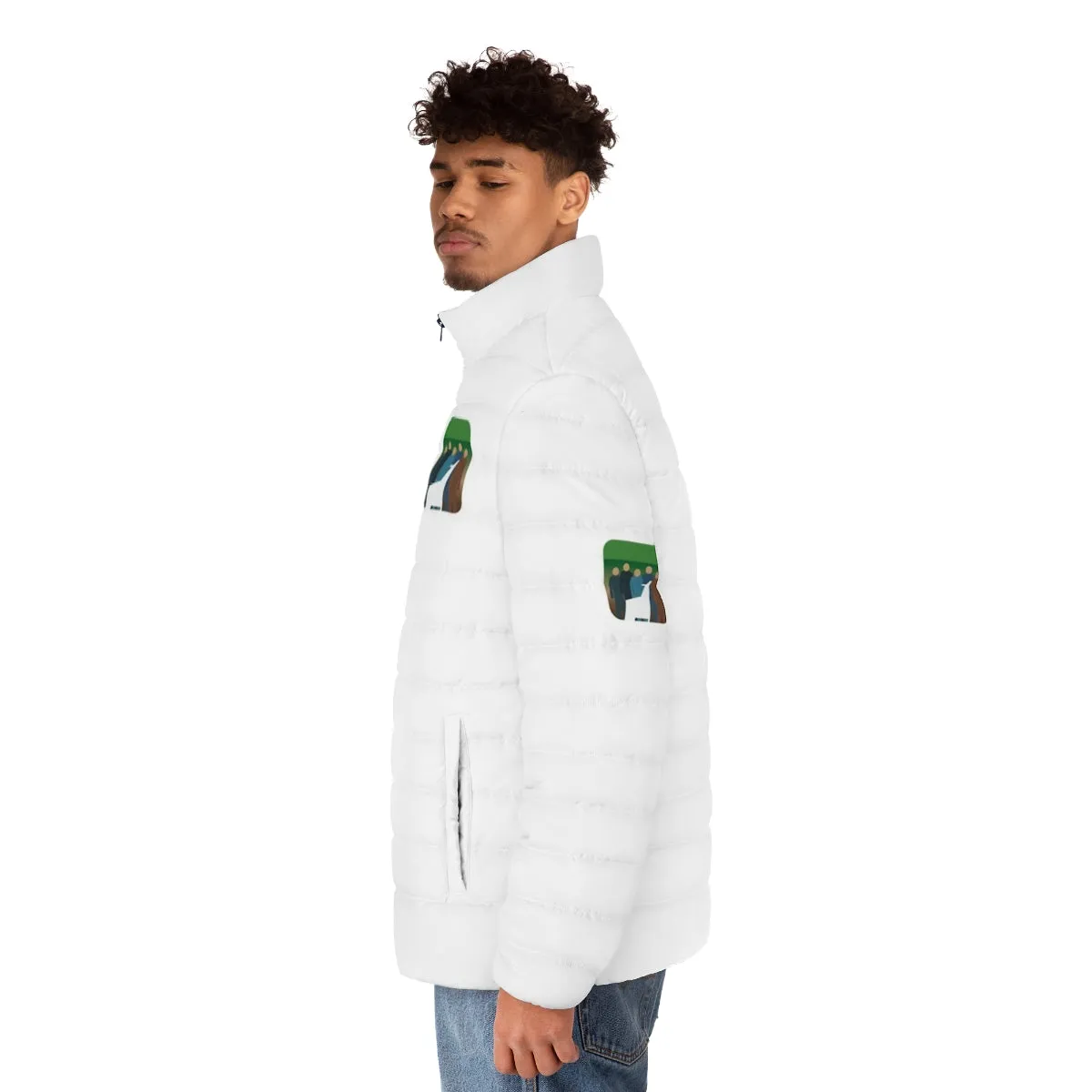 "Now Apps What I Call Pet Sounds" Puffer Jacket - Music Inspired Winter Outerwear