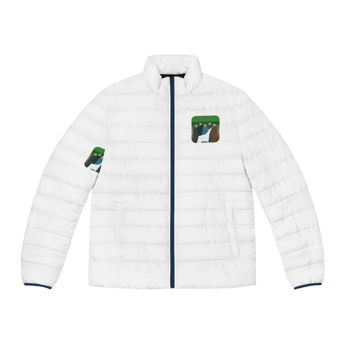 "Now Apps What I Call Pet Sounds" Puffer Jacket - Music Inspired Winter Outerwear