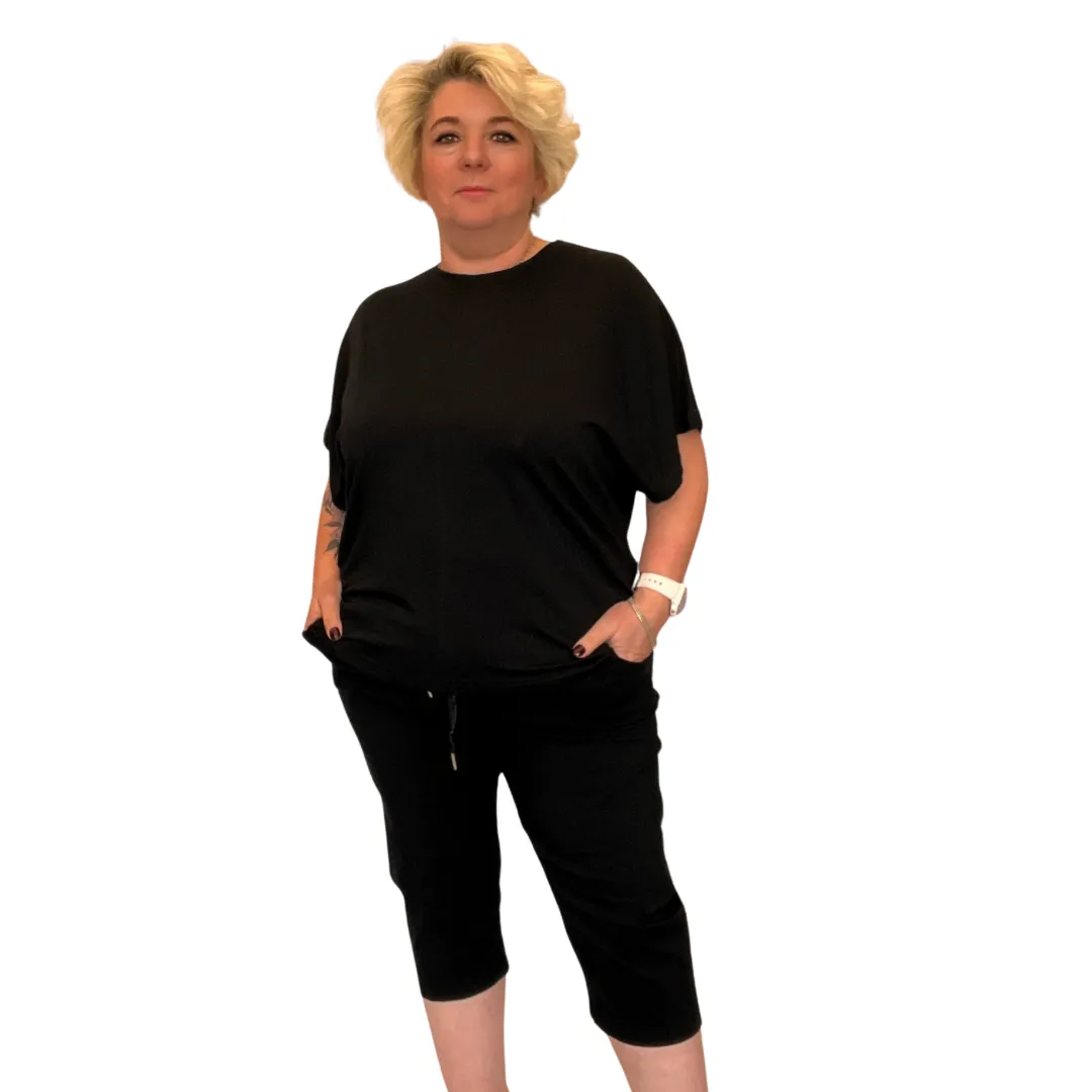 ROCKTHOSECURVES 3/4 CAPRI PANTS SUPER STRETCHY MAGIC TROUSERS