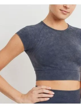 Seamless Raglan Crop Top