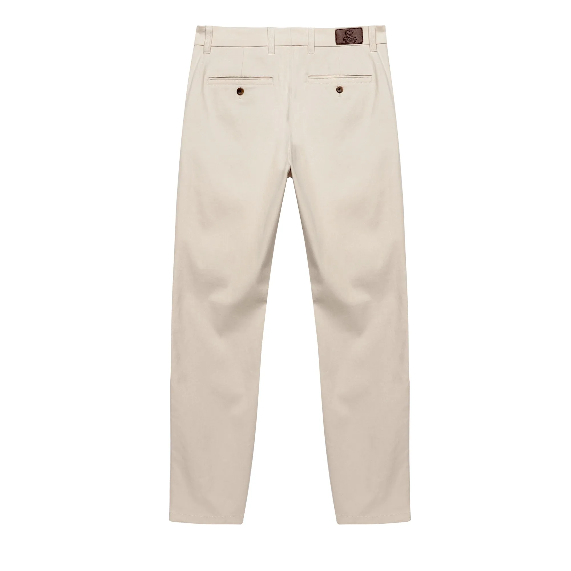 Slim Fit Luxe Chinos - French Oak