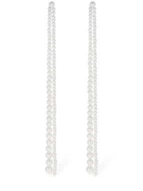 Sophie Bille Brahe   14kt &amp; Pearl Promenade de perles earring 