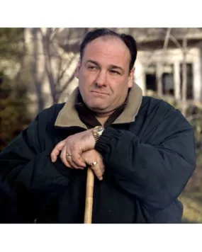 Tony Soprano James Gandolfini Puffer Jacket