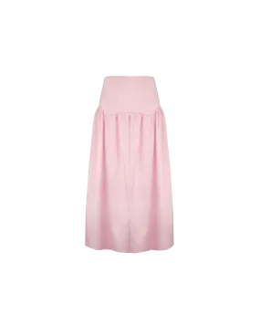 TRULLI SATIN SKIRT SOFT PINK