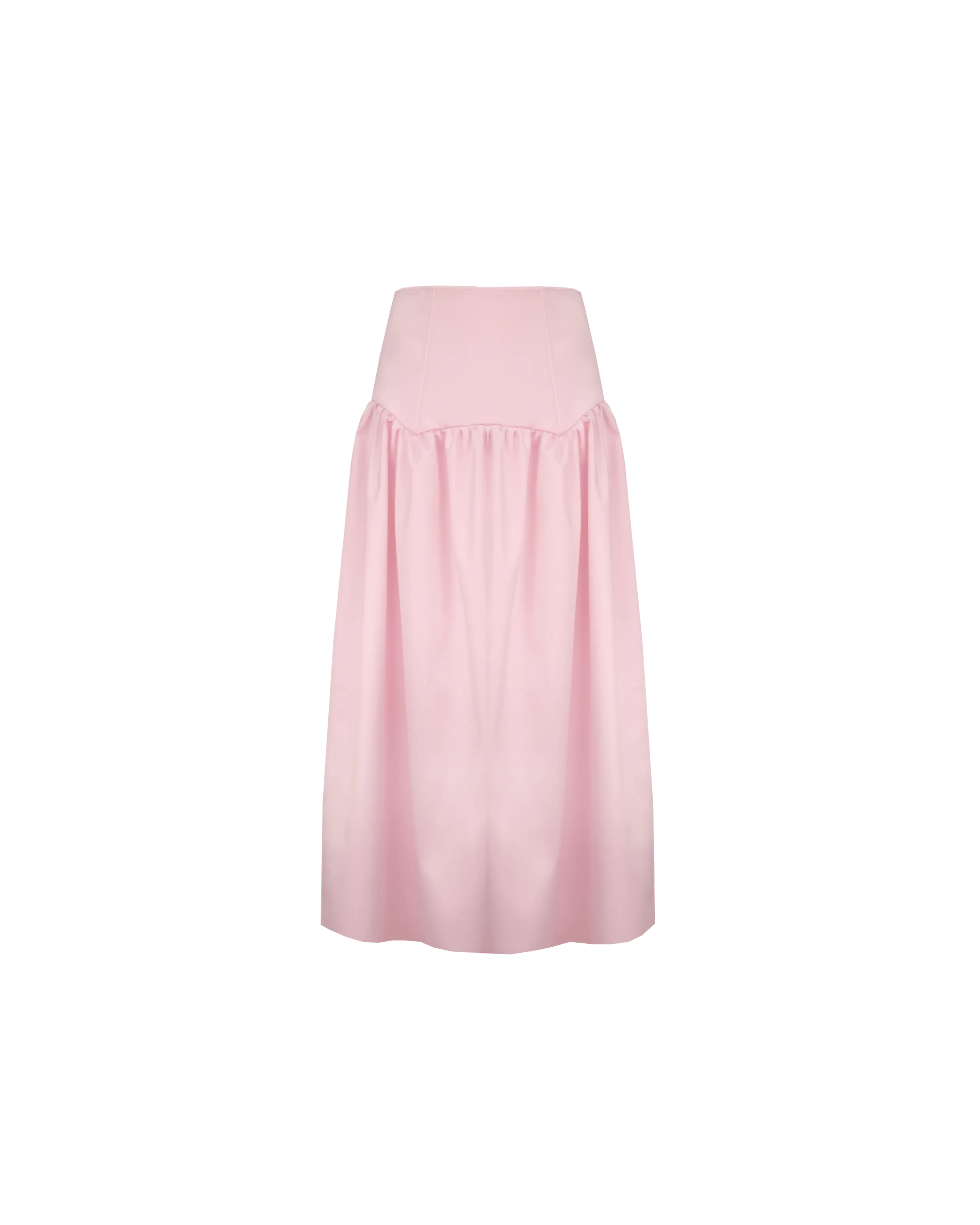 TRULLI SATIN SKIRT SOFT PINK