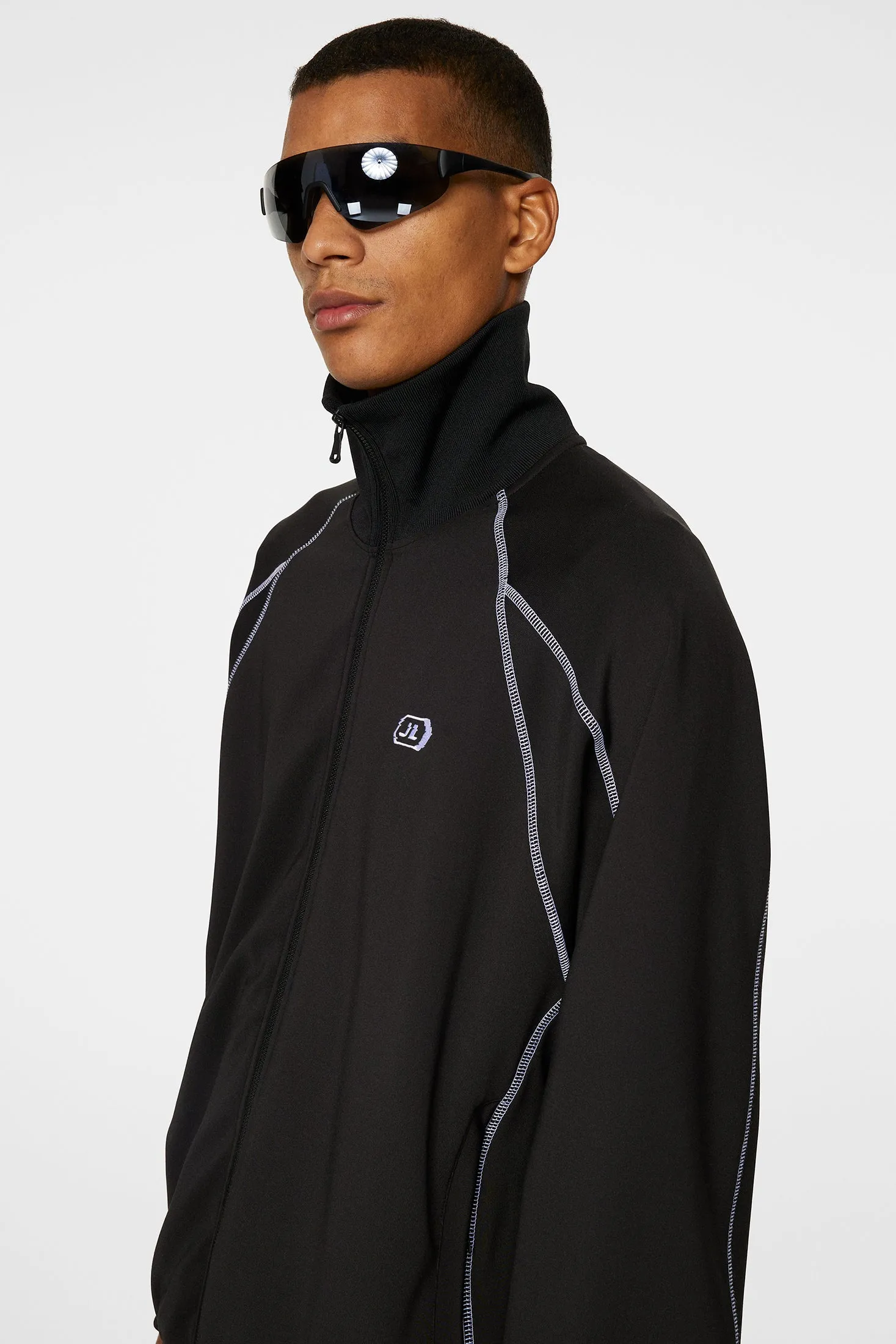 Tyrone Track Jacket / Black