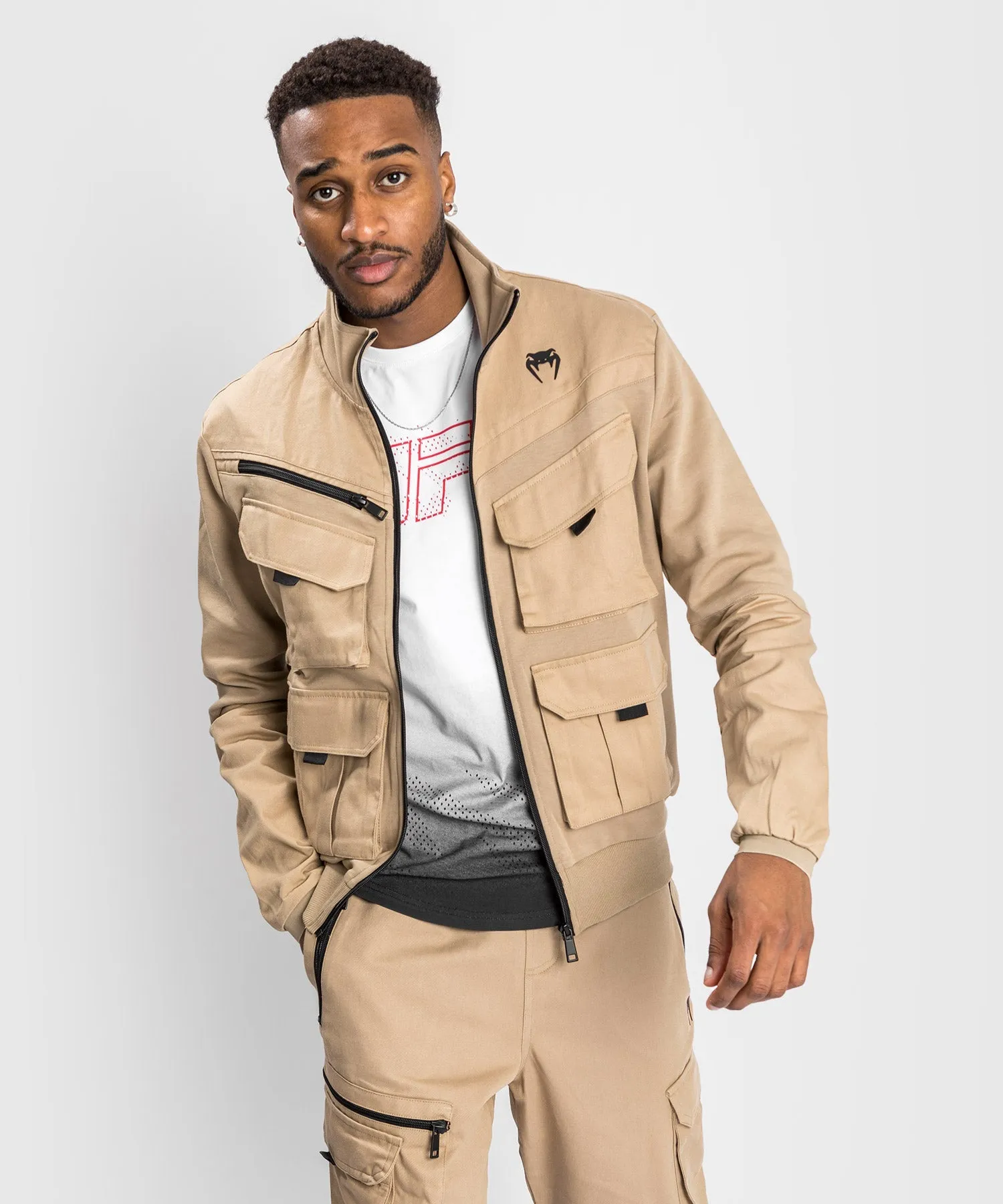 Venum Cargo Track Jacket - Sand