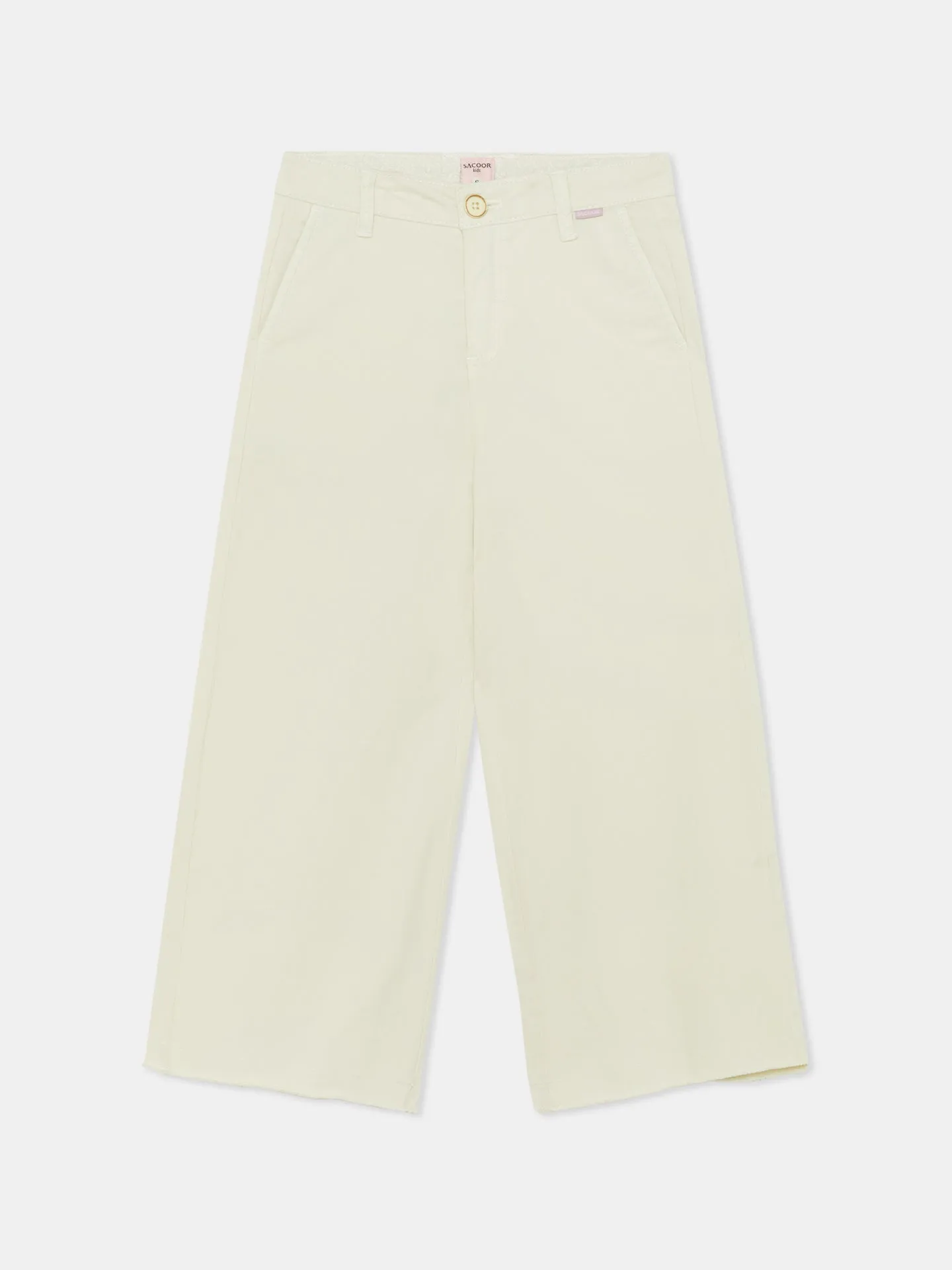 Wide Leg Garment Dye Chinos