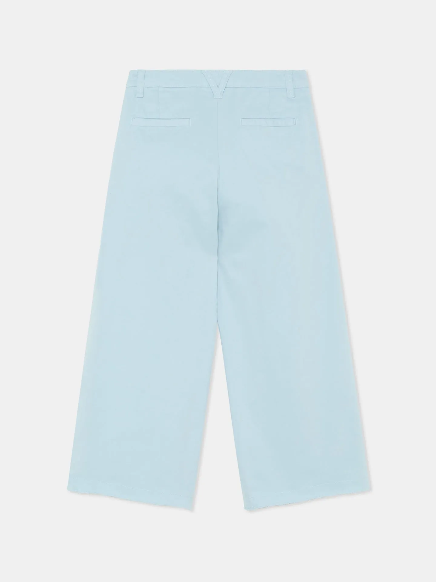 Wide Leg Garment Dye Chinos