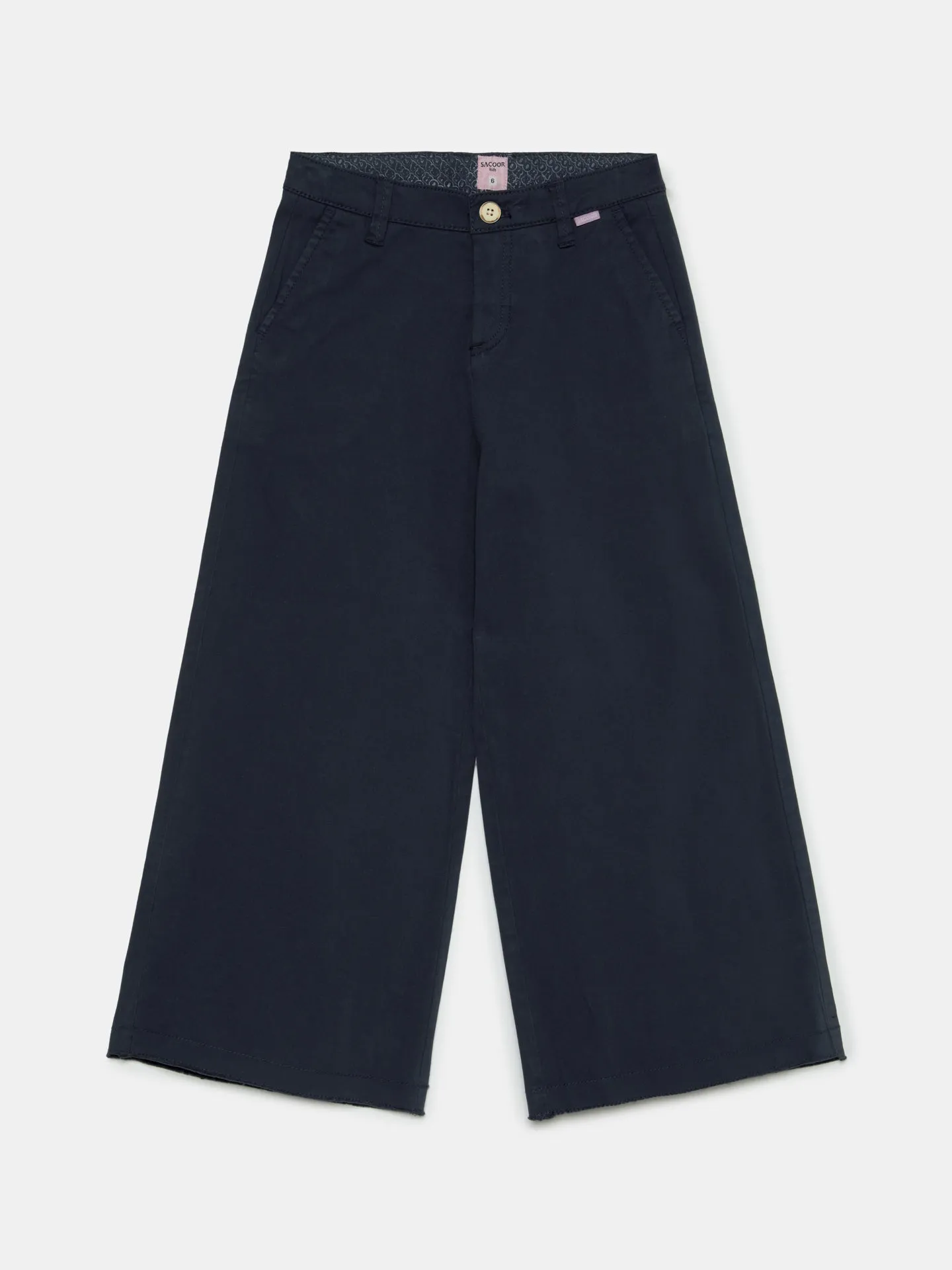 Wide Leg Garment Dye Chinos