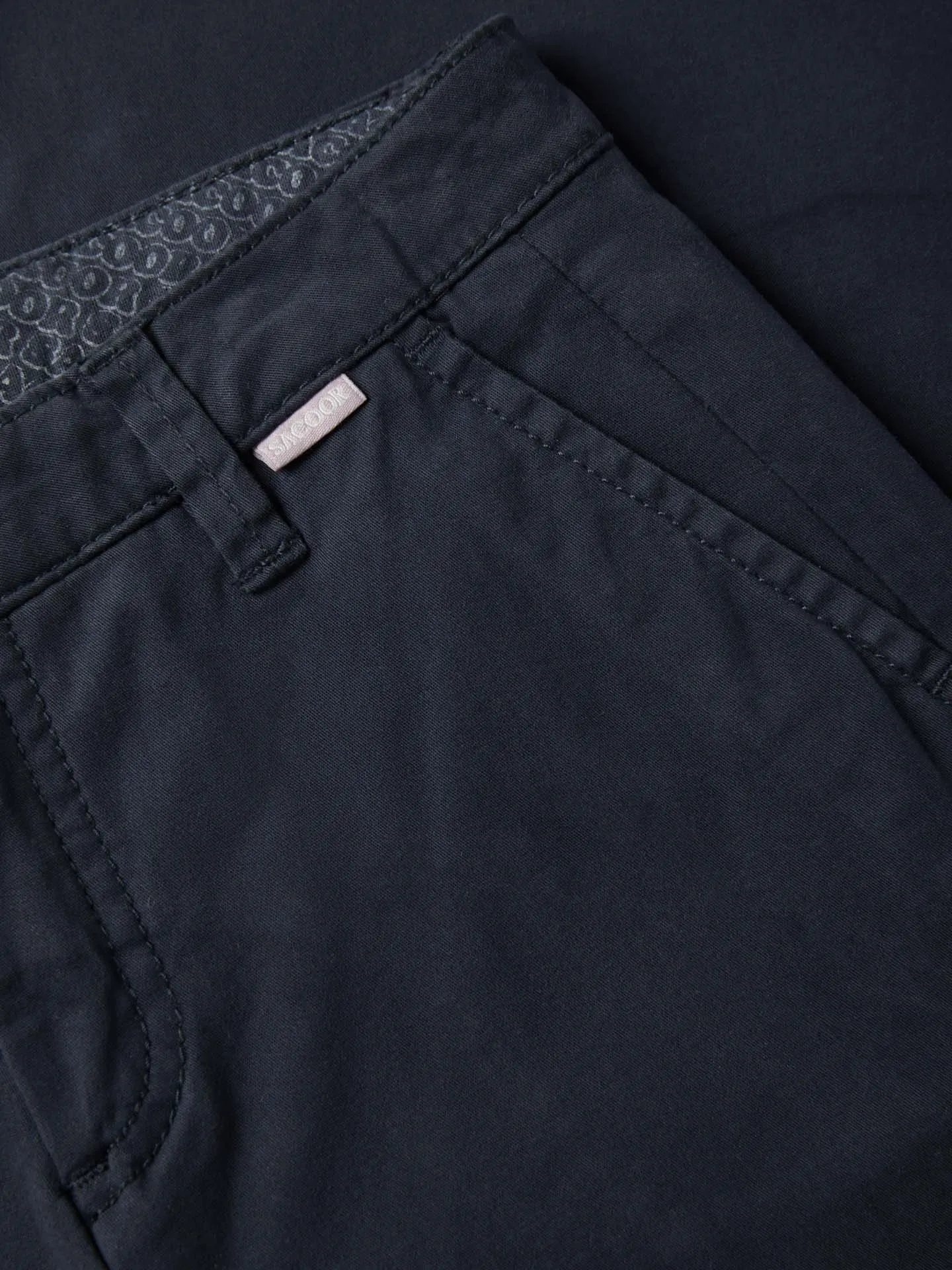 Wide Leg Garment Dye Chinos